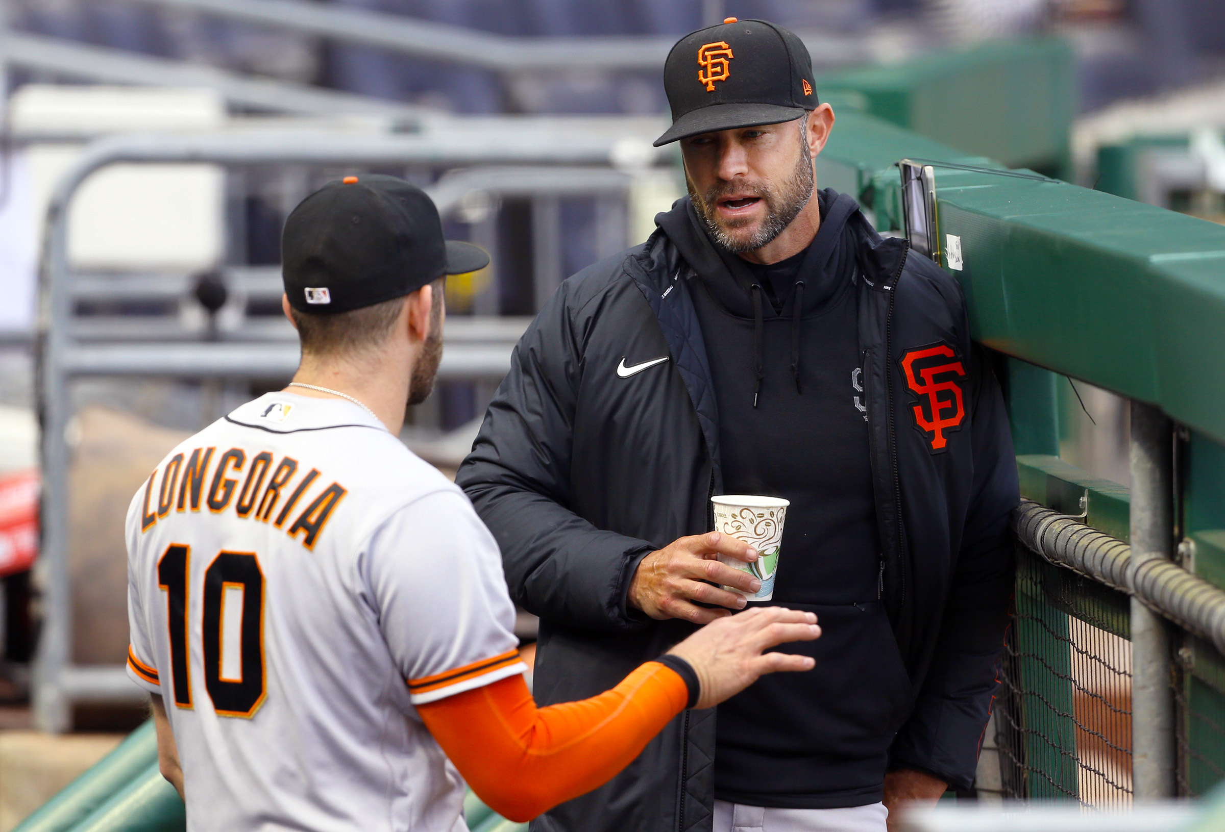 Gabe Kapler and Evan Longoria